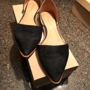 Madwell black flats